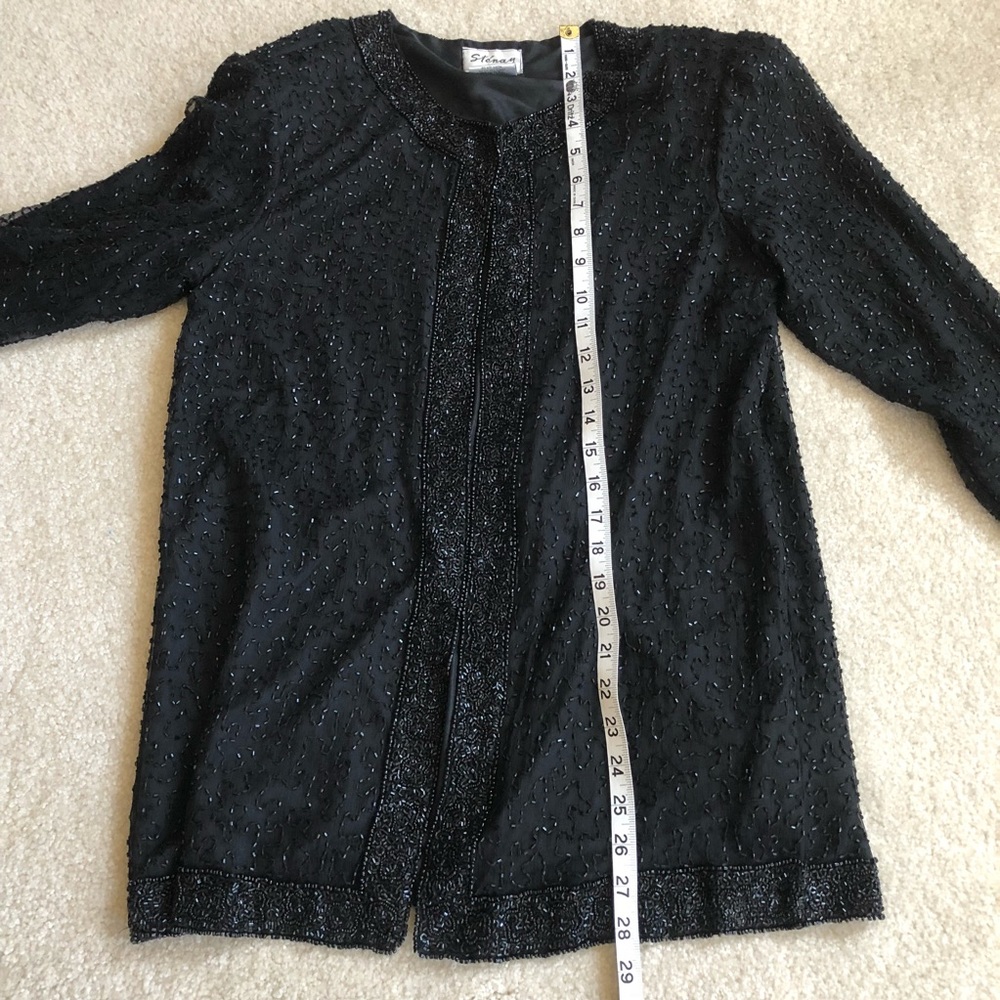 LAST CHANCE Stunning Vintage Beaded Long Top - Picture 8 of 8